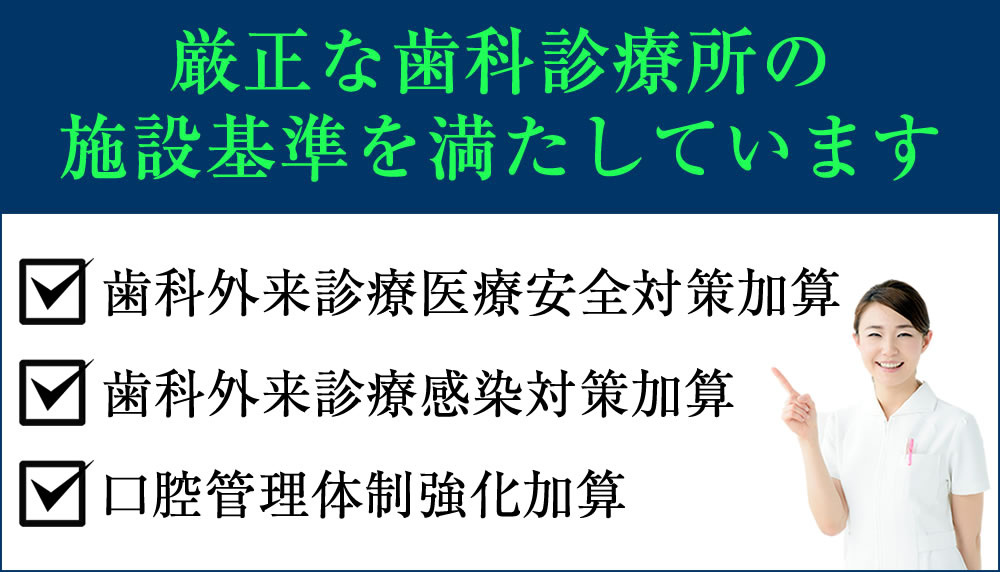 安全歯科医院認定